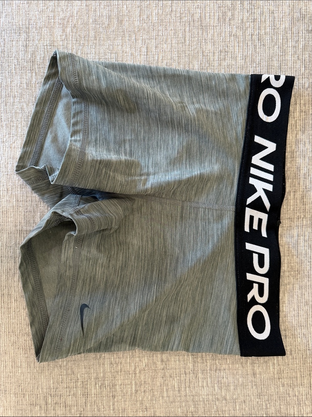 Nike Grey spandex athletic shorts